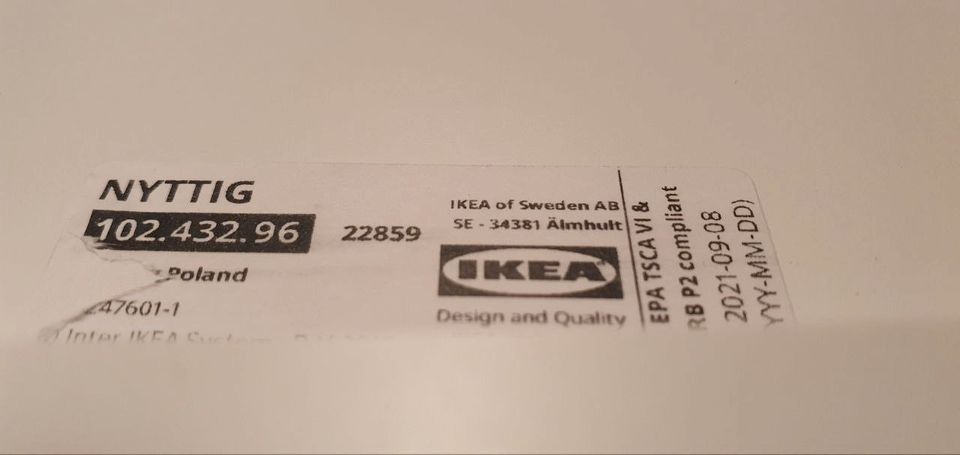 2 x Ikea Nyttig Abtrennung für Kochfeld in Duisburg