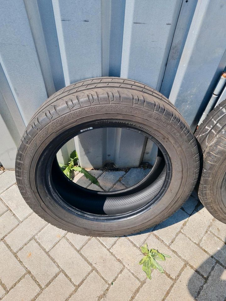 4 Sommerreifen 215 /60R17 C Continental in Neukieritzsch