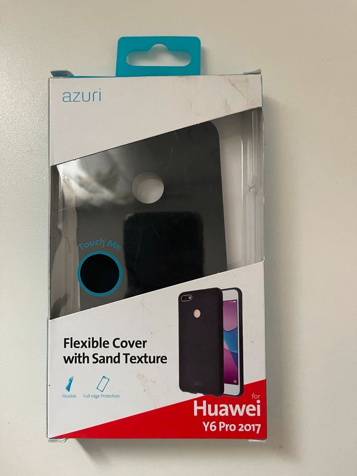 Huawei Y6 / Y6 pro 2017/2018 Hüllen und Panzerglas Nur 1€ pro in Gießen