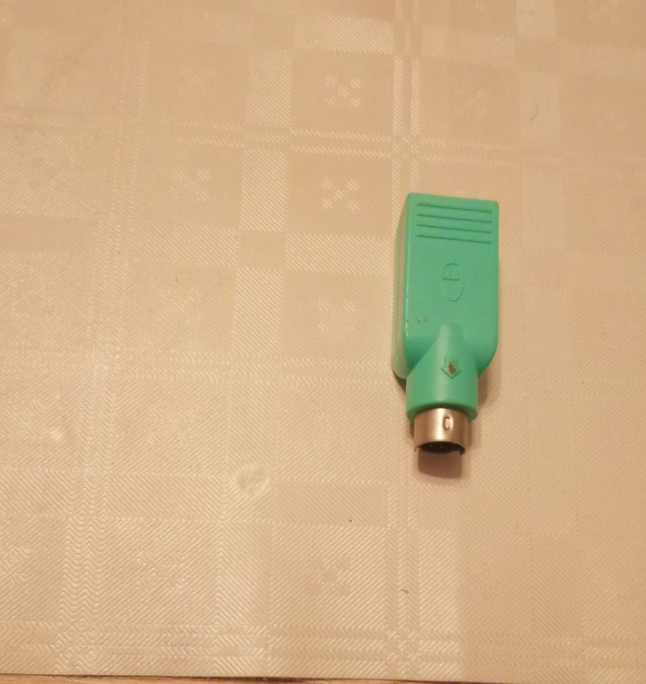 PC-Maus Adapter Grün PS/2 auf USB in Essen