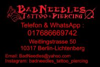 Piercing ohne Termin / freie,kurzfristige Tattoo Termine Berlin - Lichtenberg Vorschau