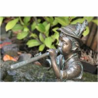 Wasserspeier Flötenspieler Junge aus Bronze RO-991240 Essen - Essen-Kray Vorschau