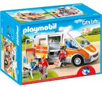 Playmobil 6685 City Life Krankenwagen Sachsen-Anhalt - Burg Vorschau