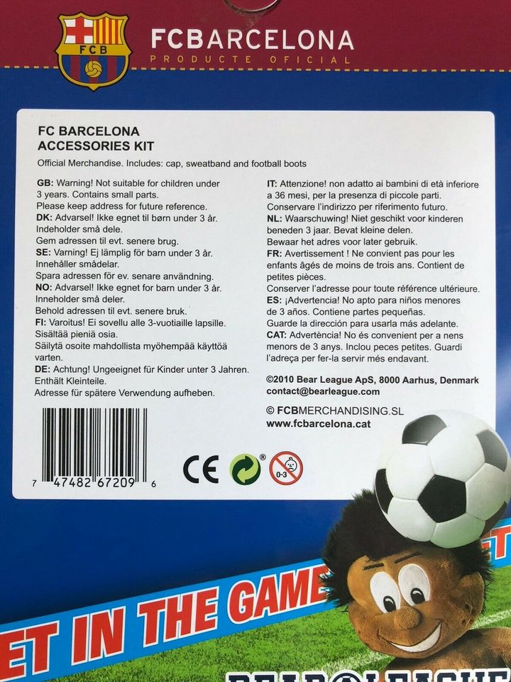 FC Barcelona Accessoires Kit in Nörvenich