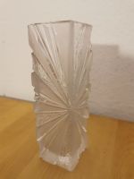 ✿70er Bleikristall Vase Kristall Glas Kubus Sonnenstrahlen Design Baden-Württemberg - Mannheim Vorschau