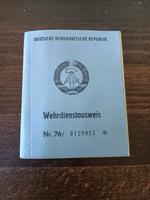 DDR Wehrdienstausweis Militaria Ausweis Berlin - Mitte Vorschau