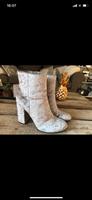 Silberne Boots Größe 38 Thüringen - Weimar Vorschau