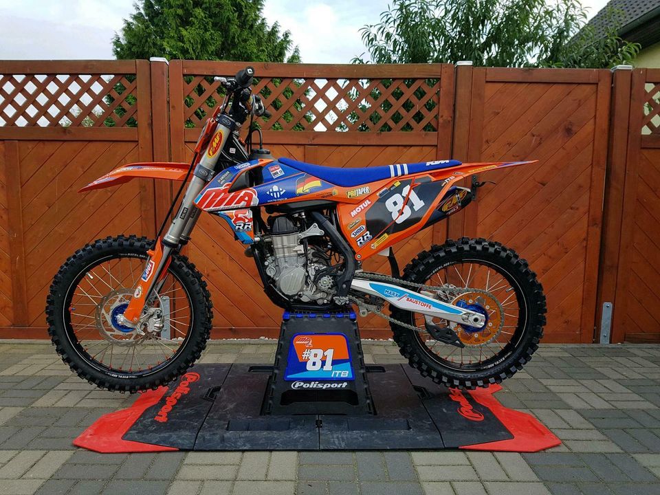 Ktm sxf 450 FMF 4.1 RCT Excel A60 Talon Protaper Fuzion Scar exc in Ahrensfelde