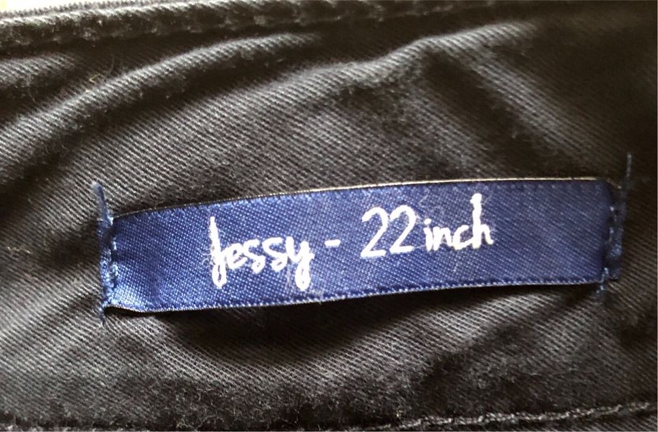 Hose Cecil 29/22 blau Style Jessy Baumwolle in Teunz