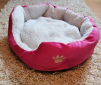 NEU Katzenbett mit herausnehmbaren Kissen in Pink / weiß Bayern - Lichtenau Mittelfr Vorschau