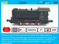 269 Minitrix Spur N 12634 Diesellok V36 109 DB Ep.III SELECTRIX Hessen - Eschwege Vorschau