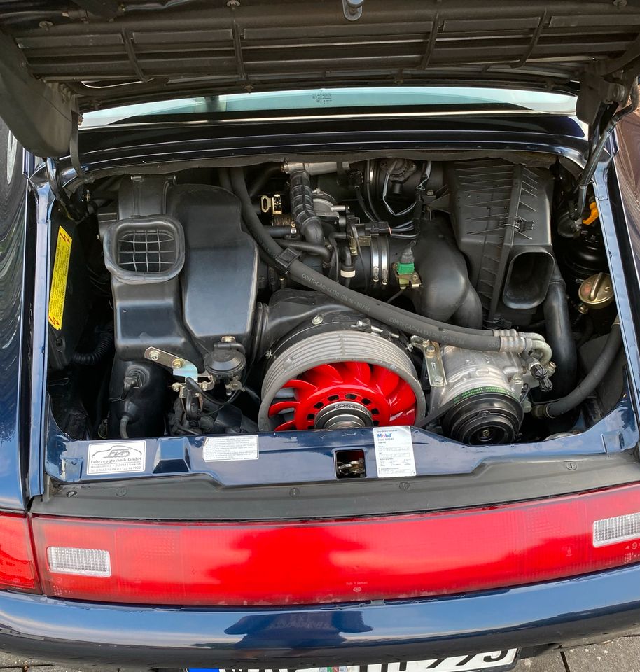 Porsche 993 der letzte Luftgekühlte der Gusseiserne in Ahlen