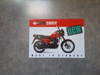 MZ ETZ 500R Rotax Prospekt Werbung Sachsen - Zschopau Vorschau