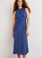 BODEN blaues Kleid Satin UK 14P  40 Innenstadt - Köln Altstadt Vorschau