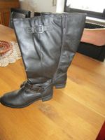 Stiefel, Leder dunkelbraun-schwarz Gr. 37 (ungetragen) Rheinland-Pfalz - Bobenheim-Roxheim Vorschau