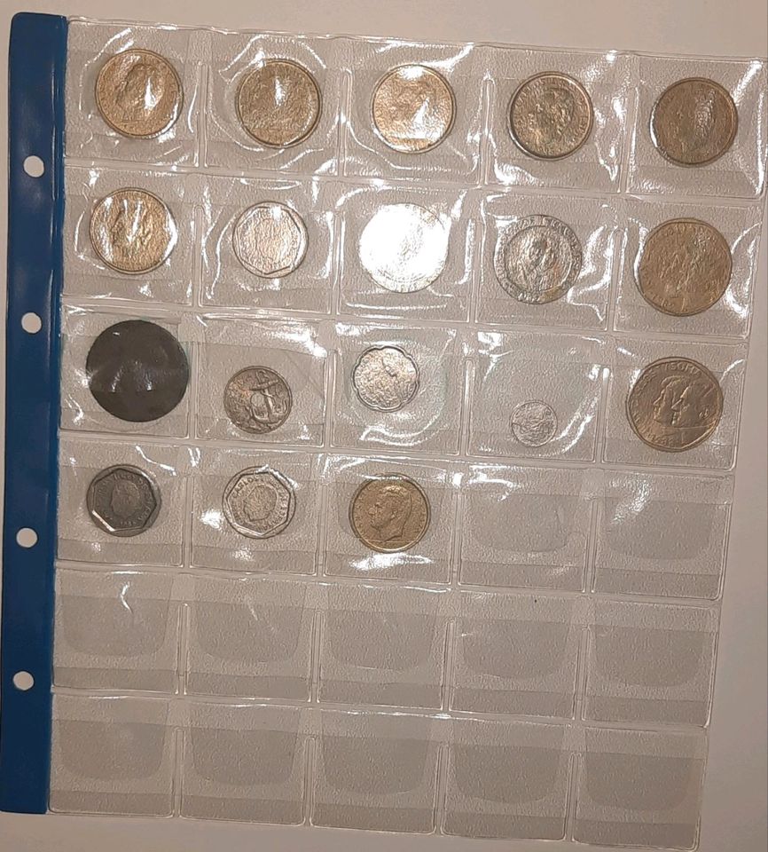91 verschiedene Münzen Spanien Peseten España Céntimos Pesetas in Recklinghausen