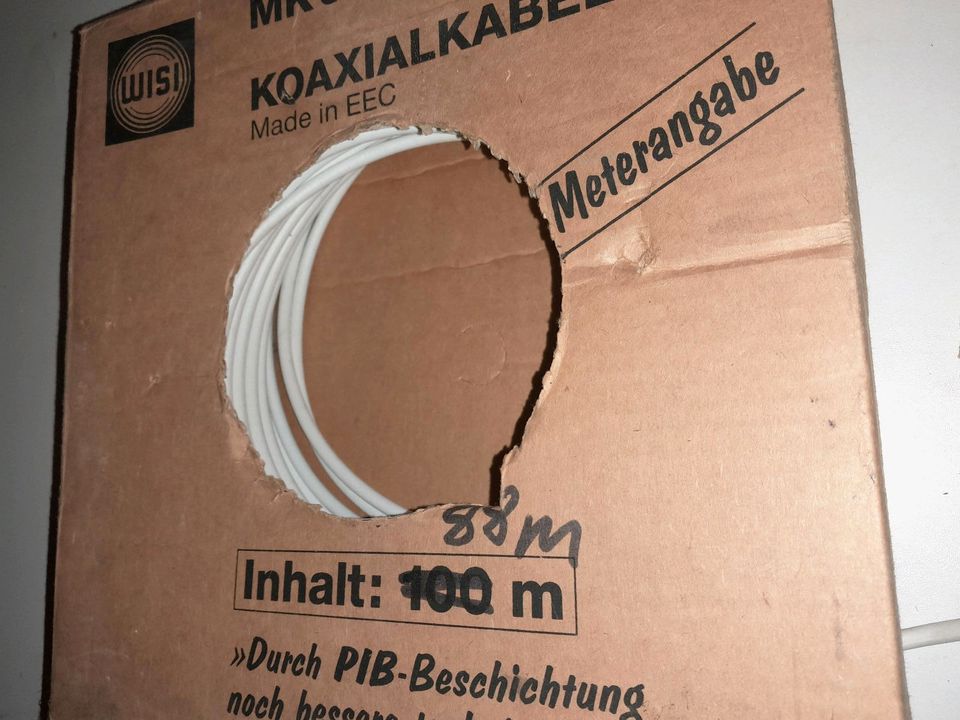 Koaxialkabel 75 - neu 50-80m in Berlin