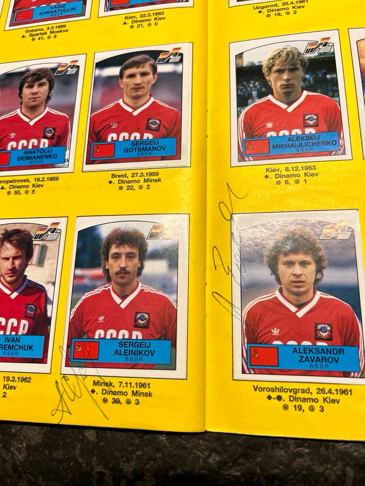 Sammelalbum Panini Euro 88 Europameisterschaft 1988 komplett in Bönen