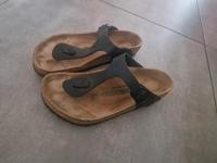 Birkenstock Schuhe Gr.39 Gizeh Leder Nordrhein-Westfalen - Baesweiler Vorschau