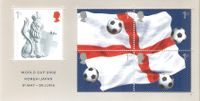 Großbritannien Block 14 ** + FDC Fußball-WM 2002 Japan/Südkorea Nordrhein-Westfalen - Kamen Vorschau