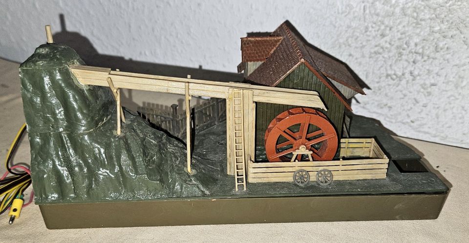 Modelleisenbahn Wassermühle in Büdingen