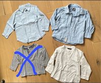 3 Hemden 86 Zara H&M Sommer hellblau weiß Skandi Maritim Jungs Niedersachsen - Lüneburg Vorschau