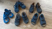 Jungen Schuhe Gr. 21 Paket "6-für-1" in blau Baden-Württemberg - Murr Württemberg Vorschau