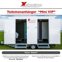 Mini VIP Toilettenanhänger / Klowagen / WC-Anhänger XL Bayern - Nordendorf Vorschau