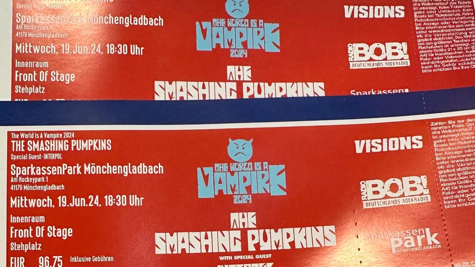 The Smashing Pumpkins 19.06.24 Mönchengladbach in Rodenbek