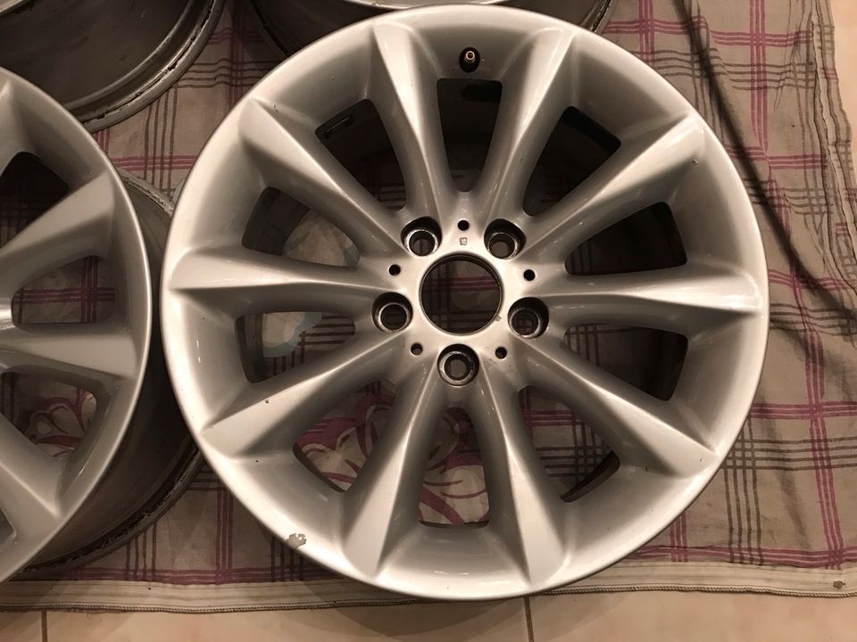 4x 17“ Ronal Alufelge Felge BMW E90 8/8,5Jx17 ET34/37 in Pfedelbach