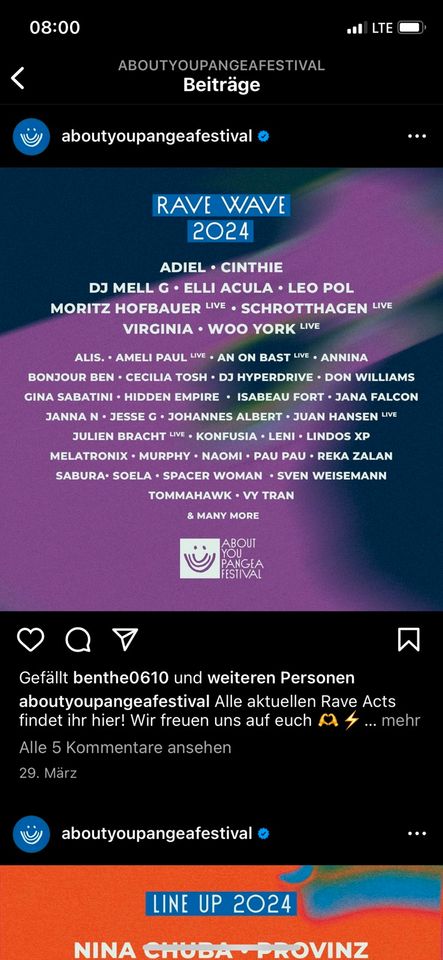 2* about you pangea Festival + Camping do-so in Marburg