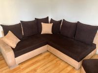 Sofa, Ecksofa, beige, braun, Wohnzimmer, Couch München - Milbertshofen - Am Hart Vorschau