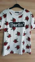 Mango Oversize Tshirt Rosen Print weiß rot Gr. M Baden-Württemberg - Ulm Vorschau