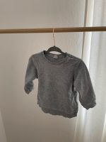 Baby Pullover Sweater Sweatshirt Velours H&M 74 6-9 Monate grau Ludwigsvorstadt-Isarvorstadt - Isarvorstadt Vorschau