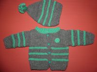 Baby / Kleinkinder Strickjacke mit Mütze (Handmade) Größe 86 Bayern - Eitting Vorschau