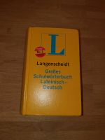 Latein Deutsch Wörterbuch Großes Schulwörterbuch  Langenscheidt Kr. München - Haar Vorschau