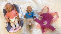 „BABY born“ Set: 2x Puppen (w) + Tragegurt + Schale ++ Dresden - Gruna Vorschau