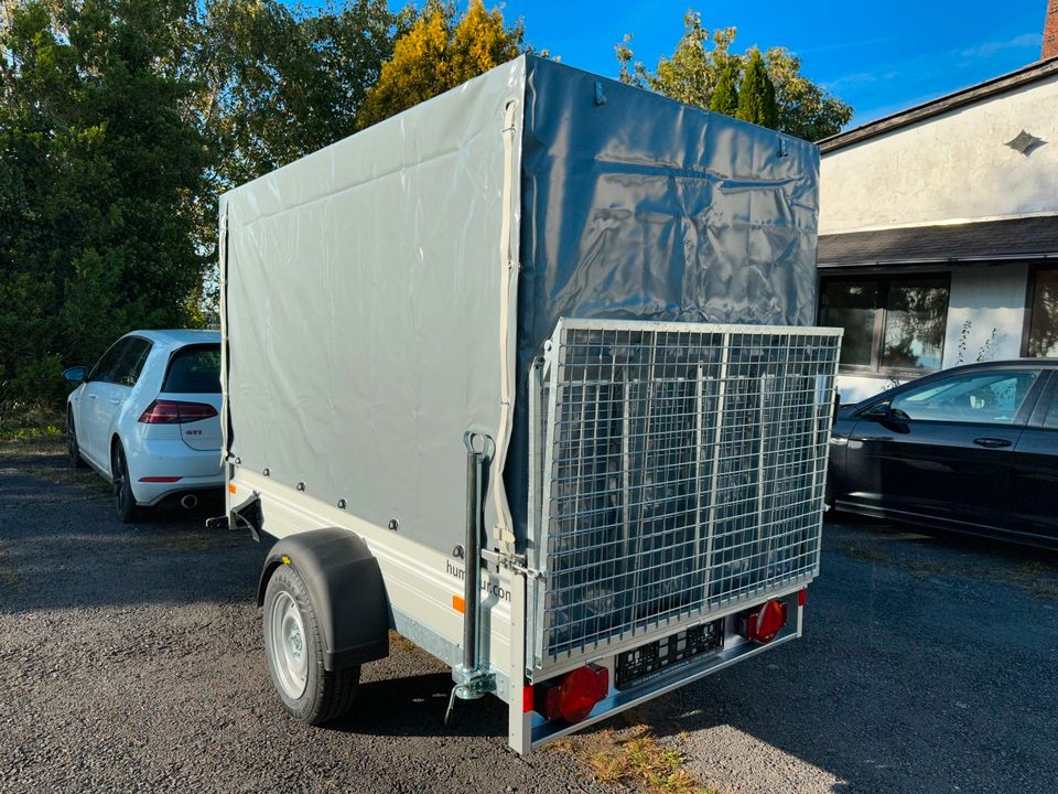 Humbaur HA 132513 ÜFW PKW Anhänger mit Überfahrwand mit Hochplane in Staufenberg