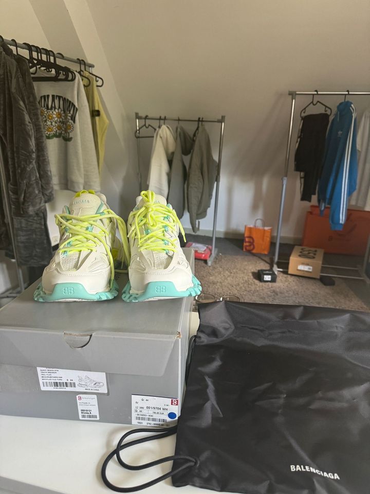 Balenciaga Track Sneaker - White Neon Yellow - EU 44 in Düsseldorf