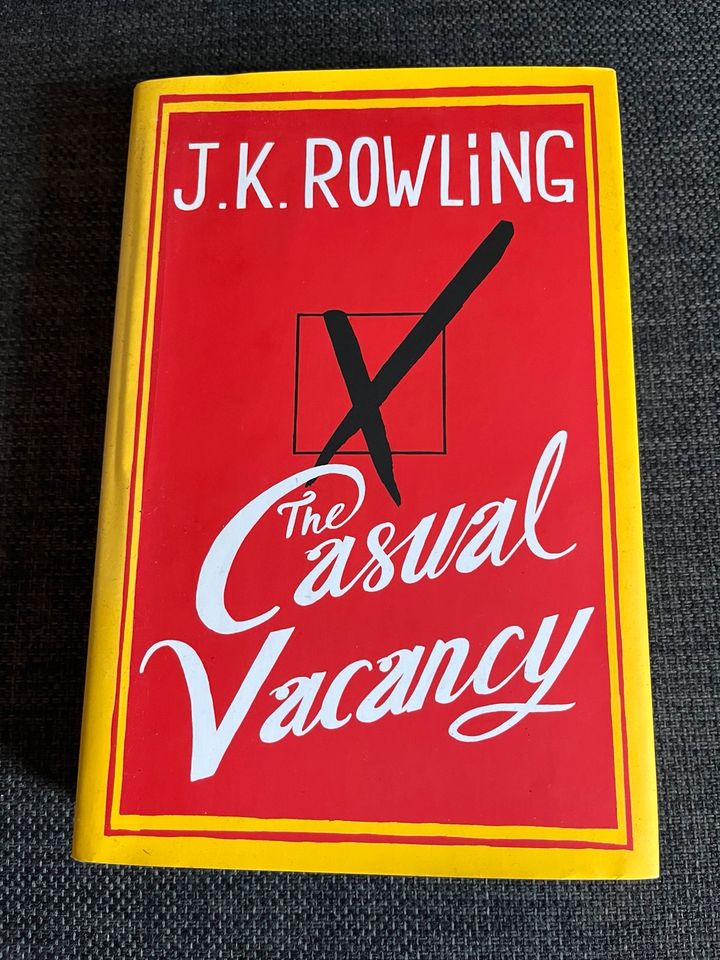 J. K. Rowling The Casual Vacancy Hardcover Roman englisch in Nüsttal