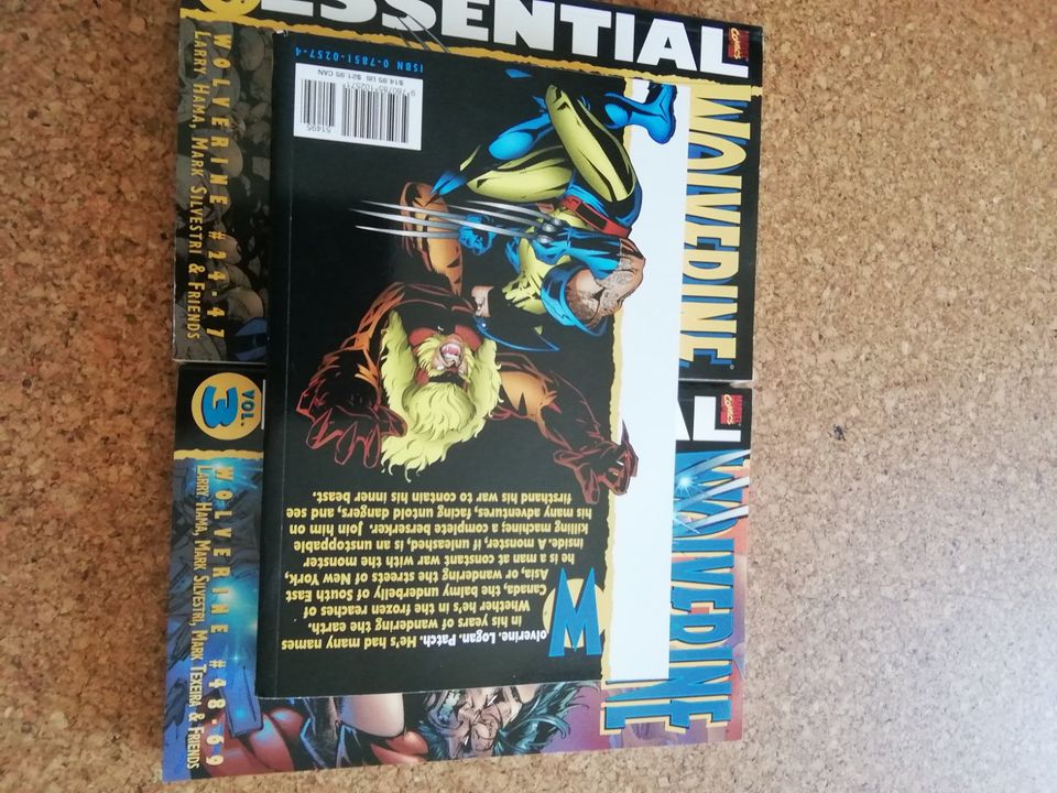 Marvel Wolverine Essentials Band Compendium Band 1-3 s/w Neu in Hengersberg