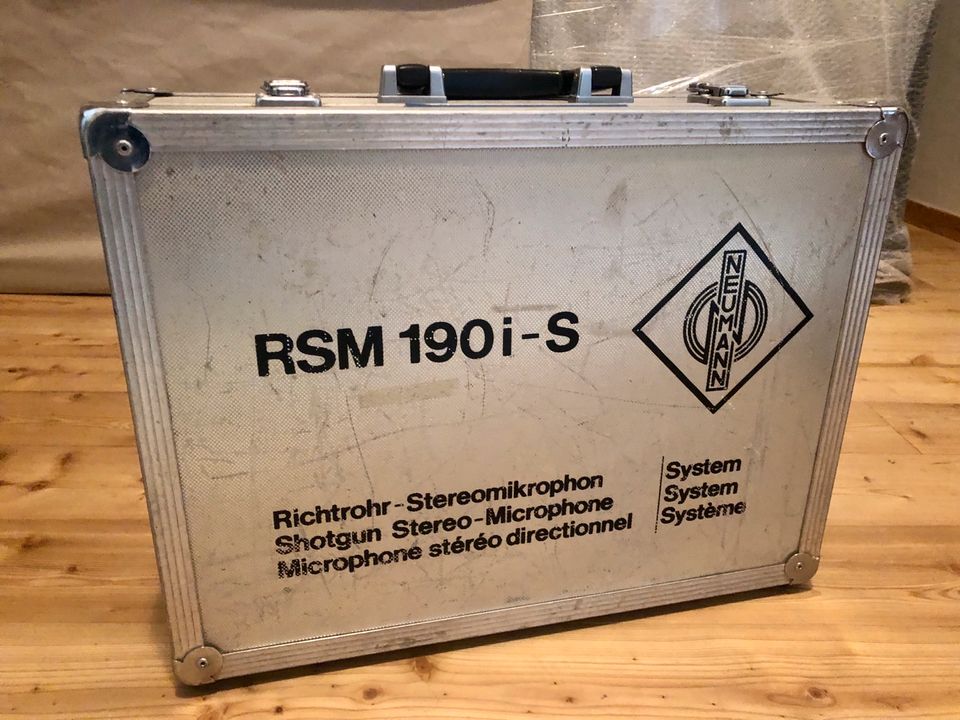 Neumann RSM 190i-S / Rycote Set in Berlin