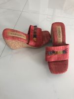 Italienische Sommer-High Heels mit Kork-Keilabsatz, Gr.37 Baden-Württemberg - Waldachtal Vorschau