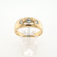 Brillant Bandring 0,24 ct, 18 Karat, 750 Gelbgold, Größe 53 Schleswig-Holstein - Flensburg Vorschau