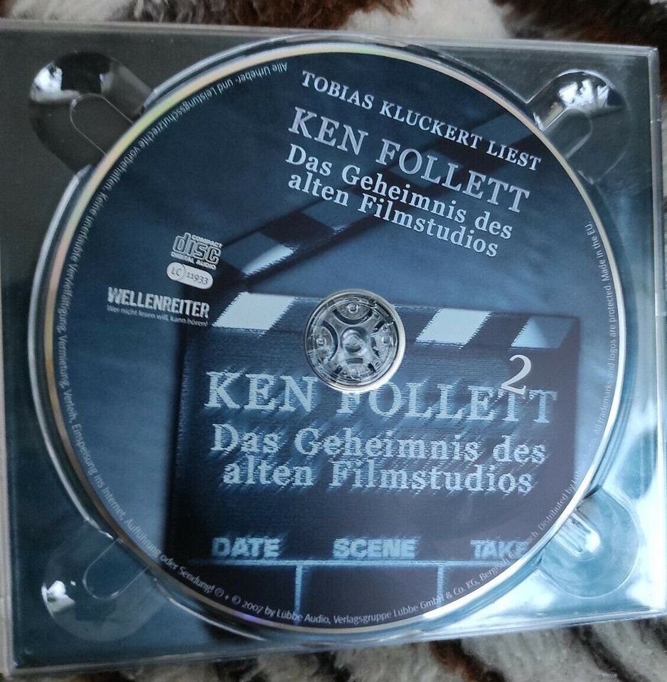 CD Hörspiel von Ken Follett Das Geheimnis des alten Filmstudios in Weissach im Tal