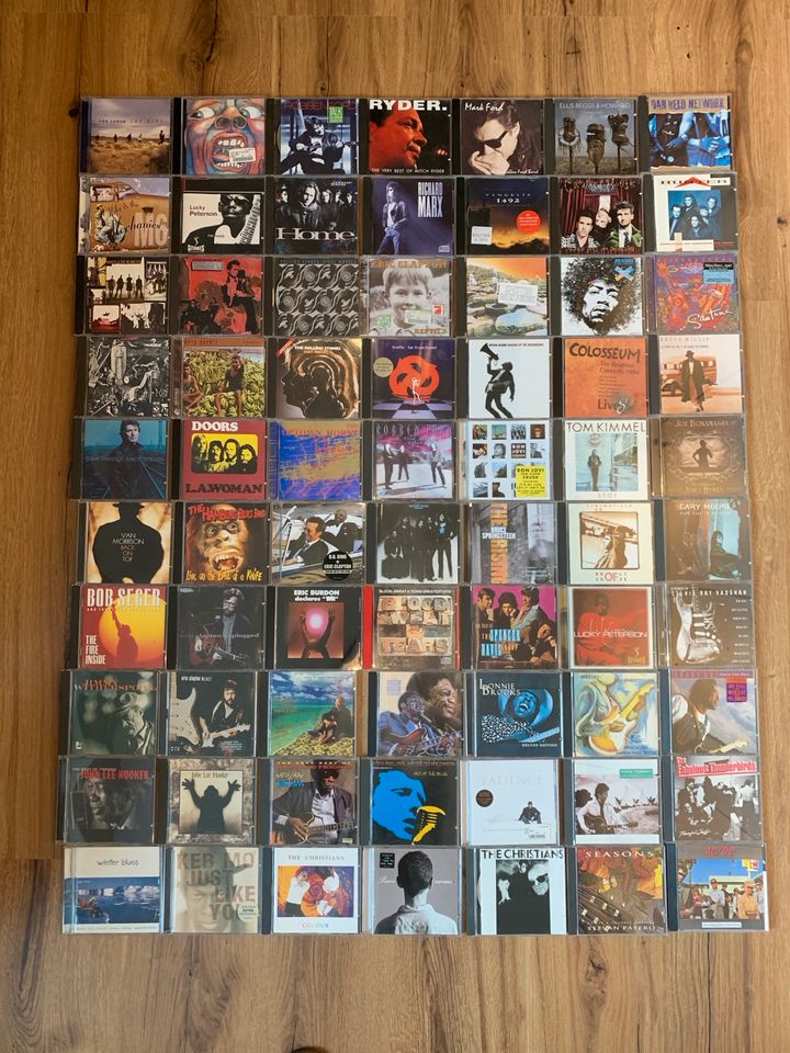 70 CD‘s Rock/Blues und andere, ab 10 CD‘s Auswahl möglich in Bretten