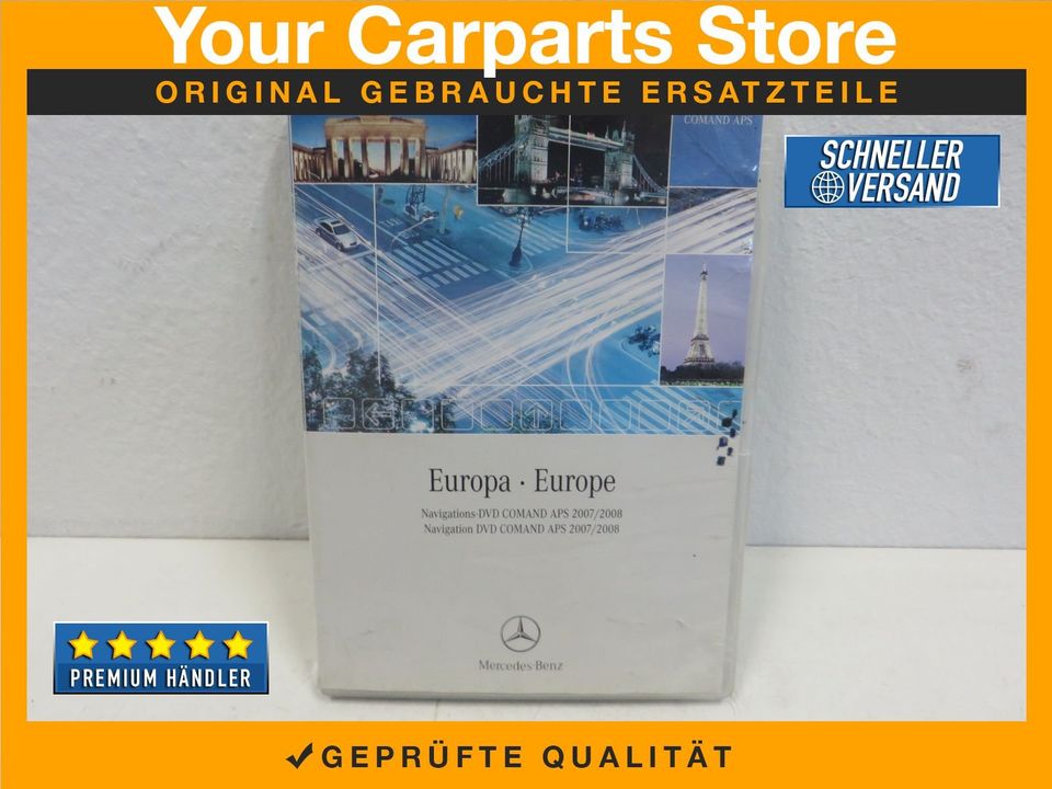 Mercedes Navigations DVD Comand APS 2007/2008 Europa in Neutraubling