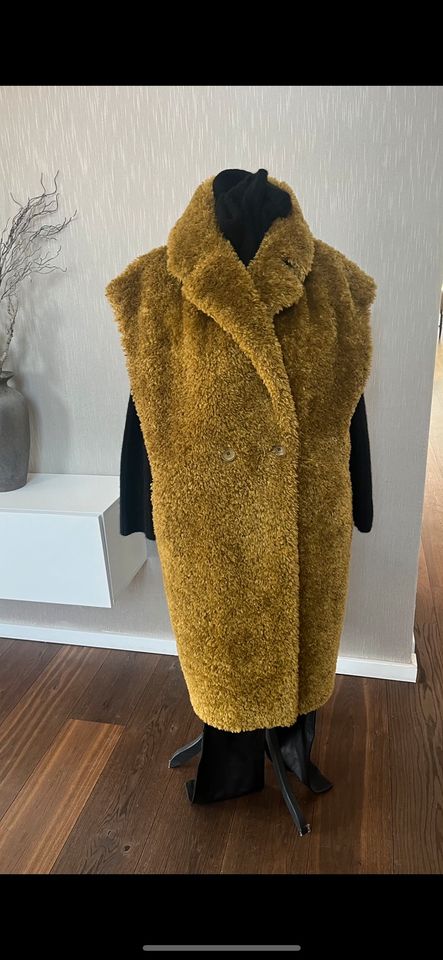 ✨Herno Weste Fake Fur✨ Gr. 36-40✨ TopZustand✨senffarben in München