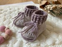 süße gehäkelte Babysocken // Babyschuhe // NEU Westerwaldkreis - Großholbach Vorschau