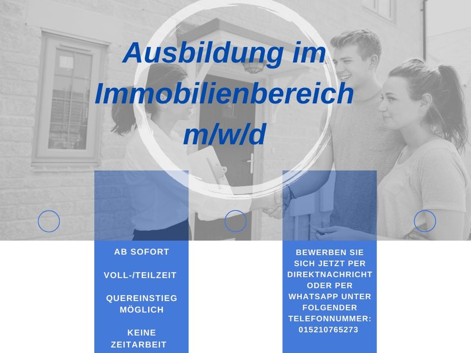 Ausbildung im Immobilienbereich (m/w/d) in Berlin